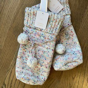 LC Lauren Conrad Knit Wine Bag NWT